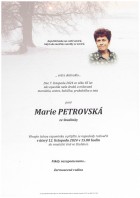 listopad24_Parte Petrovská Marie_Bílovec