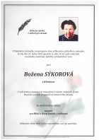 leden25_Parte Sýkorová Božena_Bílovec