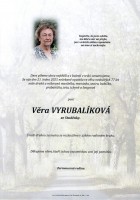leden25_Parte Vyrubalíková Věra_Studénka