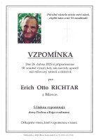 Vzpomínka Richtar Erich Otto