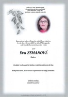 červen25_Parte Zemanová Eva_Fulnek