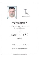 Vzpomínka Lukáš Josef