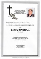 červen25_Parte Šindlová Božena_Příbor
