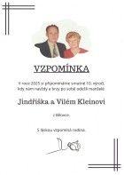 Vzpomínka Kleinovi