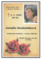 Parte Kostelníková Jarmila_Příbor