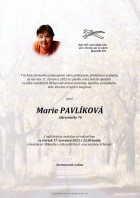 červenec25_Parte Pavlíková Marie_Studénka