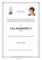 červenec25_Parte Mokrošová Věra_Studénka