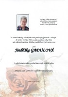 Parte Gadulová Jindřiška_Příbor