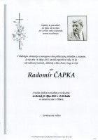 Parte Čapka Radomír_Příbor