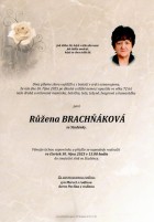 říjen25_Parte Brachňáková Růžena_Studénka