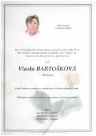 listopad25_Parte Bartošková Vlasta_Bílovec