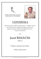 Vzpomínka Řeháček Josef