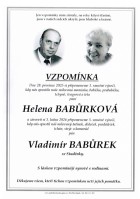Vzpomínka Babůrkovi