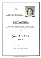 Vzpomínka Marek Josef