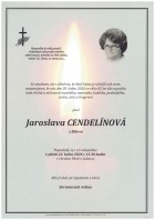 leden26_Parte Cendelínová Jaroslava_Bílovec