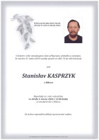 únor26_Parte Kasprzyk Stanislav_Bílovec