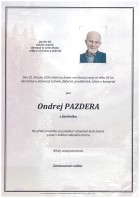 březen26_Parte Pazdera Ondrej_Bílovec