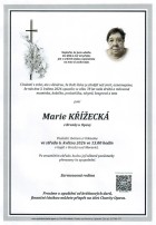 květen26_Parte Křížecká Marie_Hradec nad Moravicí