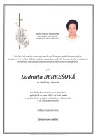 květen26_Parte Berkešová Ludmila_Bílovec