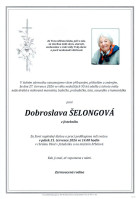 červenec26_Parte Šelongová Dobroslava_Bílovec