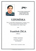 Vzpomínka Žiga František