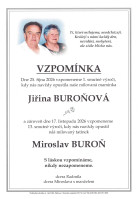 Vzpomínka Buroňovi
